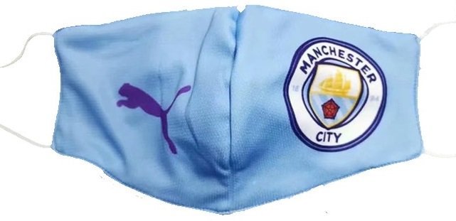 Mascara oficial Puma Manchester City 2019 2020 Azul